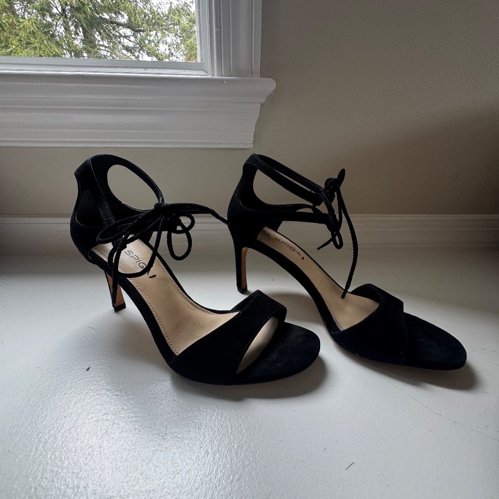 Via Spiga Formal Suede Dress Heel